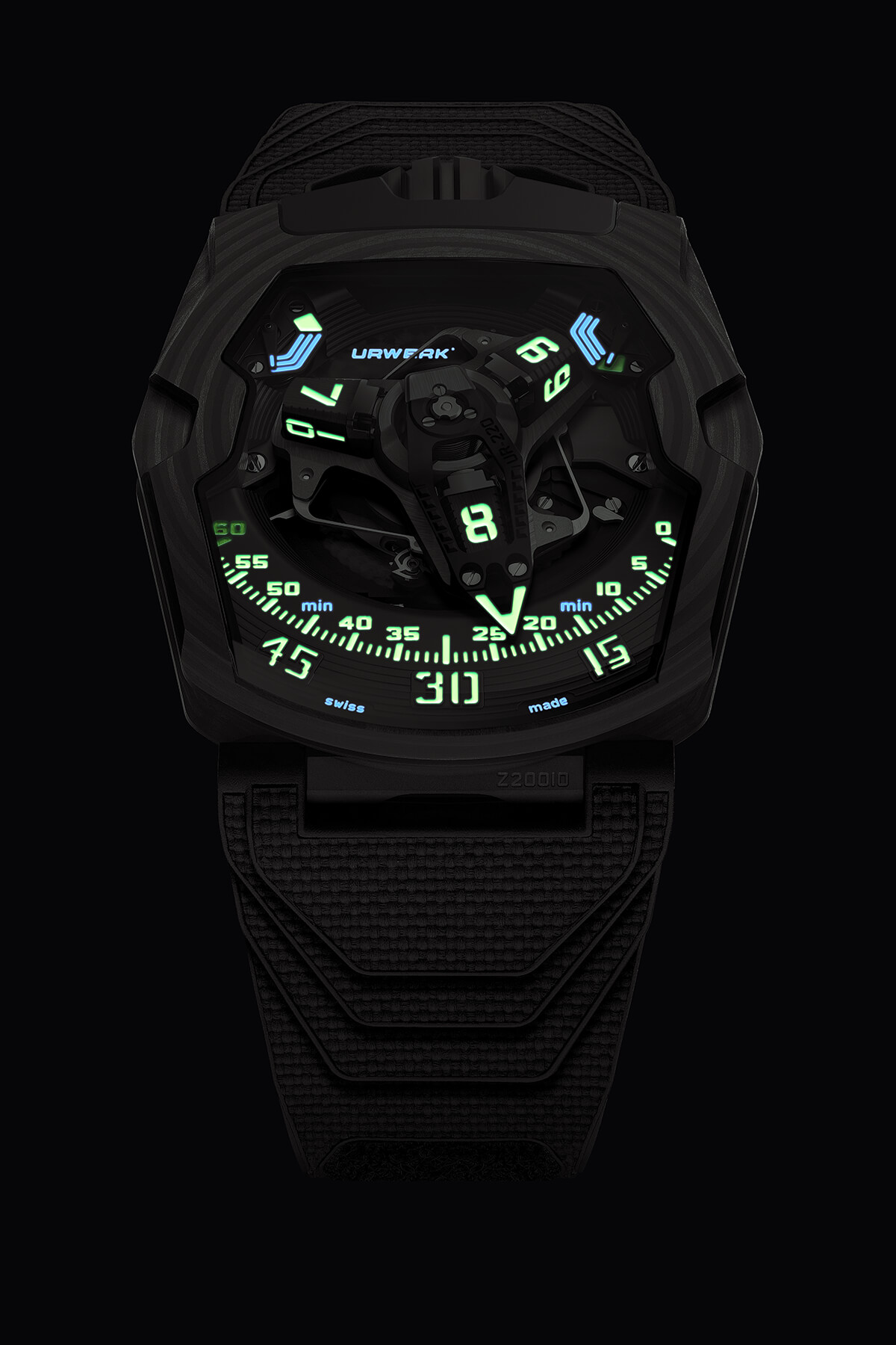 Swiss timepieces luxury watch UR-220 – Night