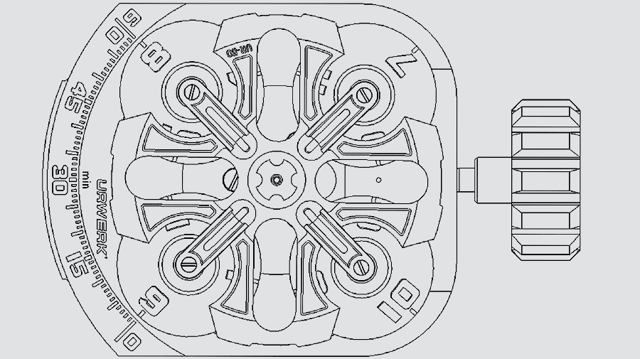 Swiss timepiece, iconic watch, UR-103