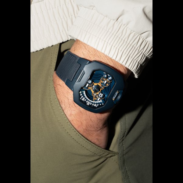 Swiss timepieces Satellite watch UR-120 Blue Planet
