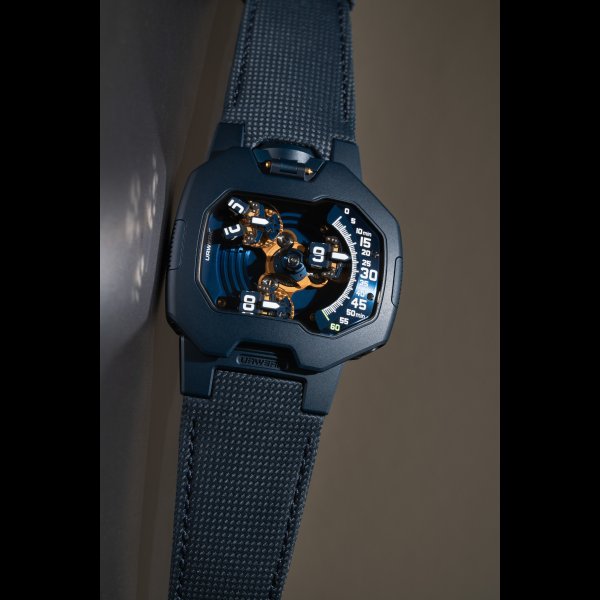 Swiss timepieces Satellite watch UR-120 Blue Planet