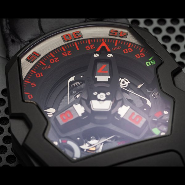 URWERK UR-210 Final, satellite watch