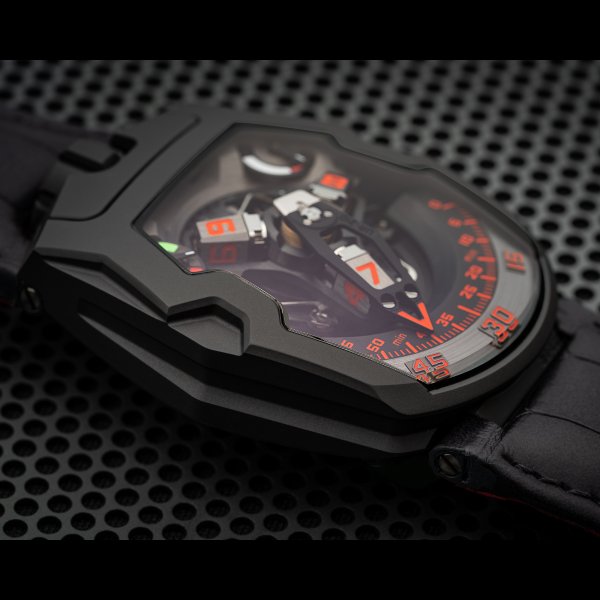 URWERK UR-210 Final, satellite watch