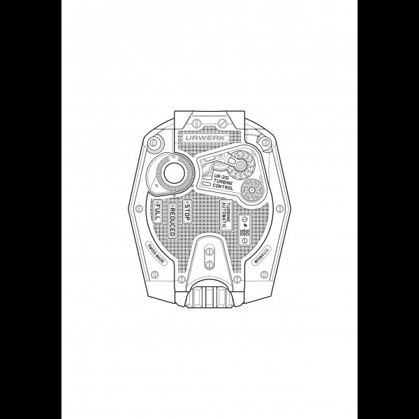 URWERK UR-210 Final, satellite watch