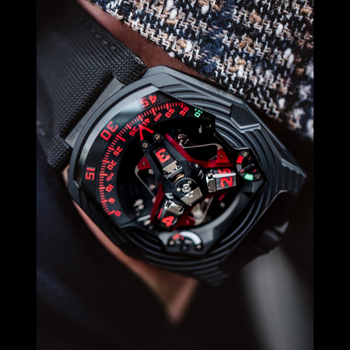 Swiss timepieces satellite watch UR-210